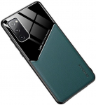 Telefoni &uuml;mbris Mocco Lens Leather Back Case Apple iPhone 11 Pro Max, Apple iPhone 11 Pro Max, must/roheline