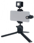 Telefonihoidiku komplekt R&oslash;de Vlogger Kit, must v.