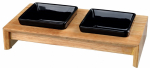 Statiiv koos kaussidega koera jaoks Trixie TX-24820, 0.2 l, 28 cm x 15 cm x 5 cm, pruun v./must v.
