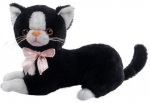Pehme m&auml;nguasi Beppe, must v., 34 cm