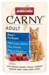 Kassi m&auml;rgtoit Animonda Carny Beef + Guinea fowl, veiseliha/linnuliha, 0.085 kg