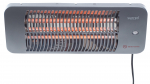 Infrapuna k&uuml;tteseade Sunred Lugo Quartz Wall Grey 2000, LUG-2000W, 2 kW, Hall v.