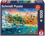 Pusle Schmidt Animal Kingdom 106985, 49.3 cm x 69.3 cm, 1000 tk, mitmev&auml;rviline