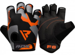 S&otilde;rmeotsteta kindad RDX F6, must/oranž, S