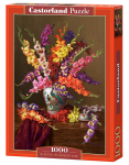 Pusle Castorland Gladioli In Chinese Vase 104949, 68 cm x 47 cm, 1000 tk, mitmev&auml;rviline