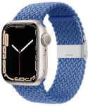 Rihmad Crong, Braided Strap for Apple Watch 42/44/45 mm, sinine v.