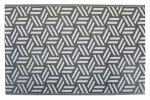 Vaip v&auml;literrassidele Opti 000664, valge/hall, 180 cm x 120 cm
