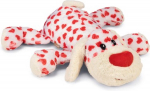 M&auml;nguasi koerale, pehme Beeztees XL Cuddle 27127, 48 cm, valge v./punane v.