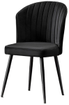 Toolide komplekt Kalune Design Rubi 107BCK1105, matt, must v., 42 cm x 52 cm x 85 cm, 4 tk