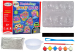 Kipsfiguuride valmistamise komplekt Lean Toys Lovely Owls 10923, mitmev&auml;rviline