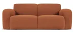 Diivan Micadoni Home Molino MIC_2S_101_F1_MOLINO4, pruun v., 95 x 170 cm x 72 cm