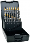 Metallist puurikomplekt Exact 74561, metall/plast /alumiinium, keermega, sirge, 1-10 mm x 15 cm