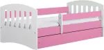 Lastevoodi Kocot Kids Classic 1, roosa v., 80 x 180 cm, ilma voodipesukastita, madratsiga