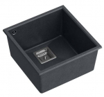 K&ouml;&ouml;givalamu Quadron David 40, graniit, 42 cm x 41 cm x 22.5 cm, must v./roostevaba teras v./hall v.