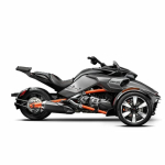 Paigalduskomplekt Shad Top Master Can Am Spyder F3/F3 S, must v.