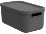 Kaanega hoiukarp Rotho Albula, 12 l, antratsiit v., 39.5 x 23.5 x 17.7 cm