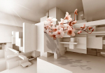 Fototapeet Artgeist Urban Botany, 70 cm x 70 cm