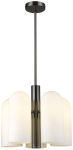 Valgusti rippuv CosmoLight Seoul P05759BK, E27, 5 x 60 W, valge v. / must v.