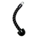 J&otilde;utreeningu k&ouml;is, triitsepsi jaoks Tunturi Single Tricep Rope 14TUSCL393, 37 cm, 0.3 kg, must v.