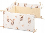 Kaitsepiire Sensillo Muslin Bunny, valge v./beež v., 120 cm x 60 cm