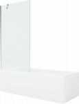 Vann, seinaga seinaga, nurgaga Mexen Cubik, 170 cm x 70 cm x 40 cm, ristk&uuml;lik, valge