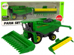 M&auml;ngu kombain Farm Tractor Set, kollane/roheline
