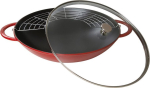 Praepann kaanega Staub, &Oslash; 37 cm, malm, must v.