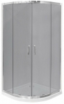 Du&scaron;ikabiin Besco Modern MP-90-165-G, pool&uuml;mar, aluseta, 90 cm x 90 cm x 165 cm