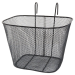 Jalgrattakott, esikorv, metall, must