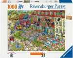 Pusle Ravensburger Rays Comic Series The Hotel, 50 cm x 70 cm, 1000 tk, mitmev&auml;rviline