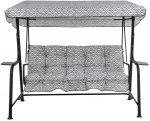 Aiakiik Patio Hawaii Black Edition, must v./hall v., 176 cm x 113 cm x 155 cm