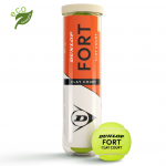 Tennisepall Dunlop FORT CLAY COURT, 4 tk