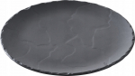 Taldrik prae/serveerimine/pitsa v&otilde;i tordi jaoks Revol Basalt, &Oslash; 28.5 cm, must v.