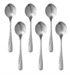 Dessertlusikas Ambition Napoli 89580, roostevaba teras, h&otilde;be, 6 tk