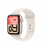 Nutikell Apple Watch SE 3 GPS 40mm MEH34ET/A, starlight alumiiniumist korpus koos starlight spordirihmaga - S/M