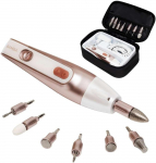 Elektriline manik&uuml;&uuml;ri- ja pedik&uuml;&uuml;rikomplekt Bamba PinkyCare 700 Perfect Nails, valge v./roosa v.