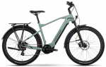 Elektriratas Raymon Tourray Select, L, 27.5", 500 W, 17.5 Ah, sinine/mint