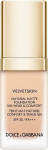 Vedel jumestuskreem Dolce & Gabbana Velvetskin Natural Matte, SPF 30, 215, 30 ml