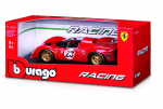 M&auml;nguauto Bburago Racing 18-26310, 1:24, punane v.