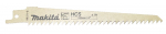 Edasi-tagasi liikuv saetera Makita B-16798, metall, 152 mm, 5 tk