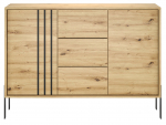 Kummut ADRK Nexo, artisan oak, 87 cm x 138 cm x 40 cm