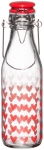 Pudel Marjukka 652363, 60 mm, 0.5 l, l&auml;bipaistev v./punane v.