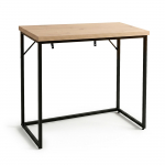 Konsoollaud Akord Origo, must v./artisan oak, 35 cm x 90 cm x 75 cm