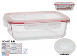 Toidukarp Kitchen&GO Rectangular, 1.04 l, 20.5 cm x 15.5 cm, l&auml;bipaistev v.
