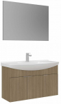 Vannitoa m&ouml;&ouml;bli komplekt Kalune Design Purus 100-327, tamm v., 50 cm x 100 cm x 58 cm