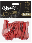 &Otilde;hupallide komplekt ovaalsed GoDan Beauty & Charm, punane v., 20 tk