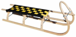 Puidust kelk Master Sulov, pruun v./must v./kollane v., 125 cm x 36 cm