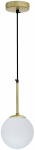 Valgusti lagi Candellux Lighting Pompei 31-32799, E27, 1 x 40 W, valge v. / kuldne v., 15 x 15 cm