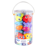 Vannitoa m&auml;nguasjade komplekt Playgro First Fun Floaties 0189302, mitmev&auml;rviline, 8 tk
