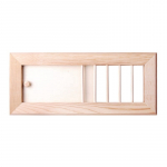 Sauna ventilatsioonirest Flammifera, m&auml;nd, 35 cm x 15 cm x 1.5 cm